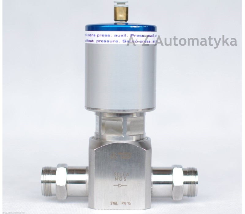 ROTAREX SELFA M12-S SPRINGLESS DIAPHRAGM VALVES FOR HP APPLICATIONS