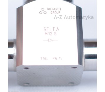 ROTAREX SELFA M12-S SPRINGLESS DIAPHRAGM VALVES FOR HP APPLICATIONS