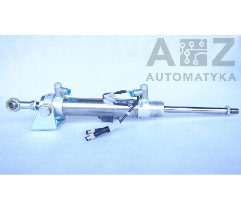 FESTO DSNU-32-100-PPV-A-S2 193992 Round cylinder with 2 sensors ! NEW !