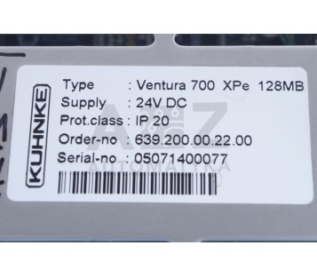KUHNKE VENTURA 700 XPE 128MB 639.200.00.22.00 639200002200