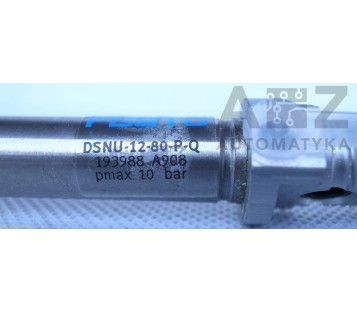 FESTO DSNU-12-80-P-Q 193988 A908 Cylinder with square piston rod ! NEW !
