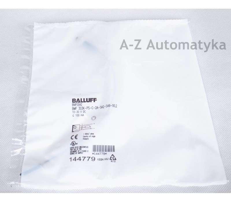 BALLUFF BMF0042 BMF 303K-PS-C-2A-SA2-S49-00,2  ! NEW !