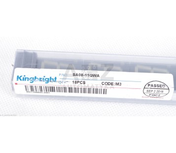 KINGBRIGHT SA08-11GWA  SA0811GWA 2015-36 201536 !18PCS ! NEW !