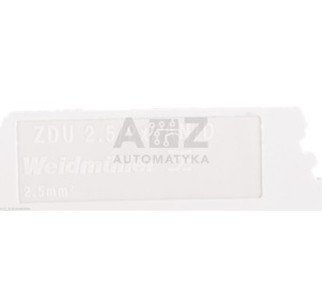 WEIDMULLER 1650350000 ZDU 2.5/2X2AN/D-  ZDU2.52X2AND ! 20PCS !