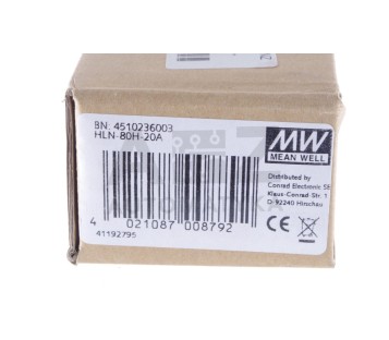 MEAN WELL HLN-80H-20A HLN80H20A 20V 4A power supply ! NEW !
