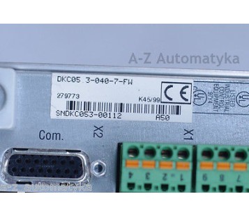INDRAMAT ECO DRIVE DKC05.3-040-7-FW  ( DKC0530407FW )