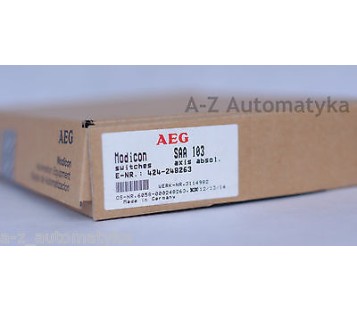 AEG MODICON SAA 103 SAA103 248263 Switched axis absolut. 6058-042.248263 ! NEW !