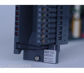 AEG MODICON SAA 103 SAA103 248263 Switched axis absolut. 6058-042.248263 ! NEW !