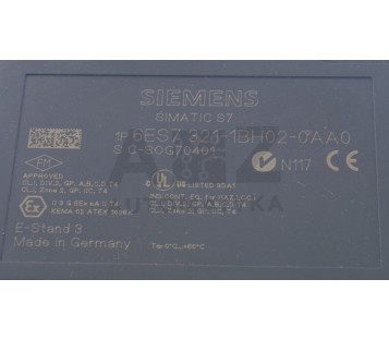 SIEMENS SM321 DI 16xDC24V 6ES7 321-1BH02-0AA0  ( 6ES73211BH020AA0 )