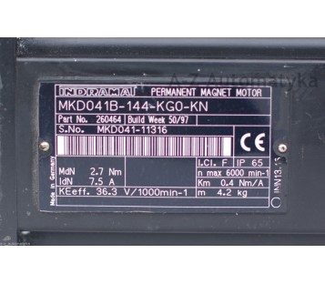 REXROTH INDRAMAT MKD041B-144-KG0-KN ( MKD041B144KG0KN )