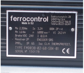 FERROCONTROL FMD038-02-60-SBK-01 ( FMD0380260SBK01 )