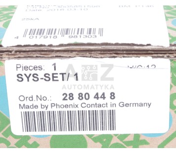 PHOENIX CONTACT SYS-SET/1 2880448 Lightning/surge arrester combination t ! NEW !