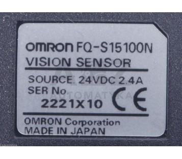 OMRON VISION SENSOR  FQ-S15100N  FQS15100N 