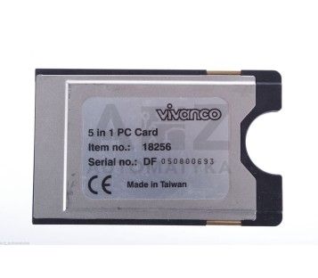 VIVANCO PCMIA ADAPTER RW5-1PCC EDV-NR. 18256  RW51PCC EDVNR18256 