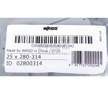 WAGO 280-314 280314 ! 100PCS ! NEW !