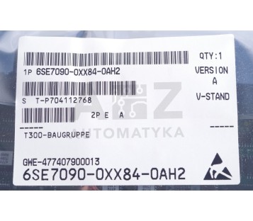 SIEMENS 6SE7090-0XX84-0AH2 6SE70900XX840AH2 T-P620113325  TP620113325 ! NEW ! 