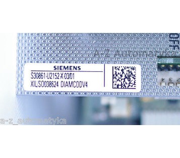 SIEMENS XIL/SO038624 S30861-U2152-X-03/01 ( S30861U2152X0301 )  NEW IN BOX