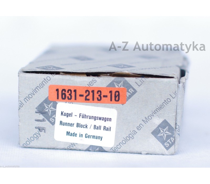 STAR 1631-213-10  LINEAR BEARING  ! NEW !