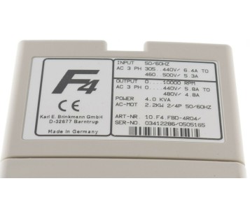 KEB F4 10.F4.FBD-4R04/ 10F4FBD4R04 
