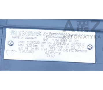 SIEMENS 1FT5046-0AH01-1-Z (  1FT50460AH011Z )  ! NEW !