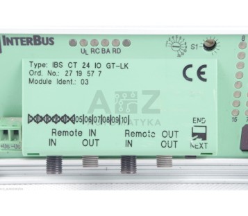 PHOENIX CONTACT INTERBUS IBS CT 24 IO GT-LK IBSCT24IOGTLK 2719577