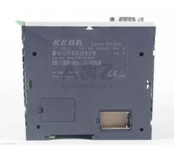 KEBA KEMRO K2-200 CP 220/Z CP220/Z CP220Z 064402 REV. 11