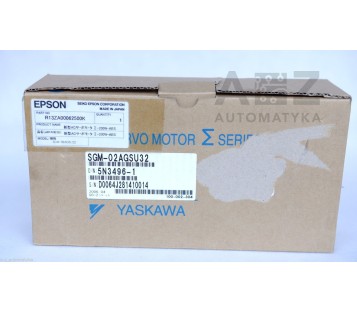 YASKAWA SERVO MOTOR SGM-02AGSU32 ( SGM02AGSU32 )  ! NEW IN BOX !