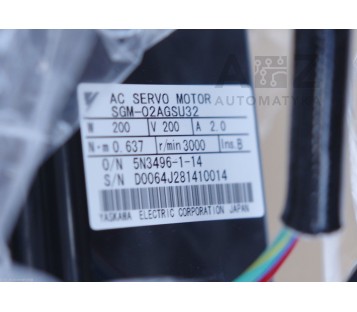 YASKAWA SERVO MOTOR SGM-02AGSU32 ( SGM02AGSU32 )  ! NEW IN BOX !