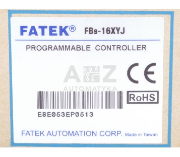 FATEK PROGRAMMABLE CONTROLLER FBS-16XYJ FBS16XYJ ! NEW !