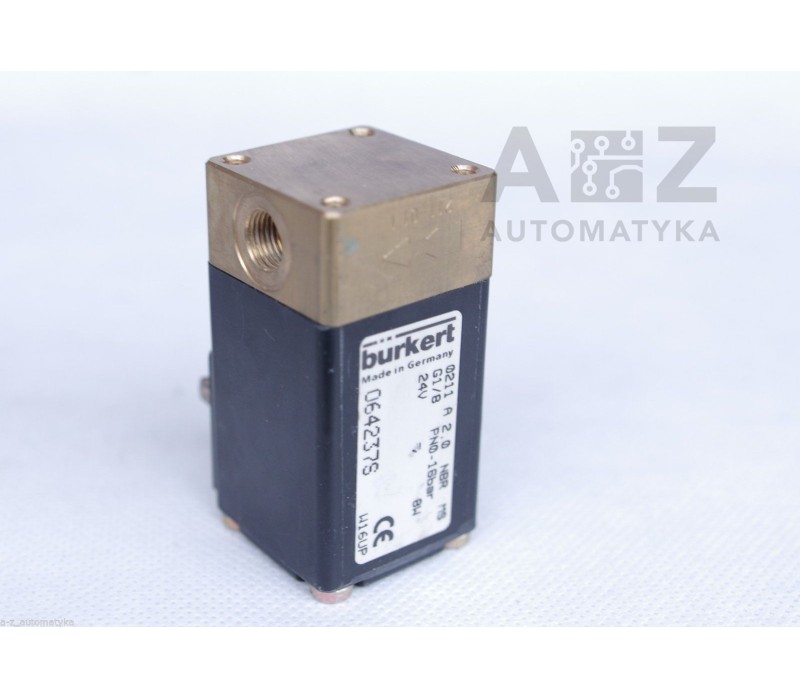 BURKERT 064237S 0-16bar 24V 8W VALVE