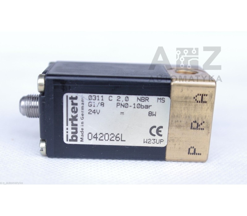 BURKERT 042026L 0-10bar 24V 8W VALVE