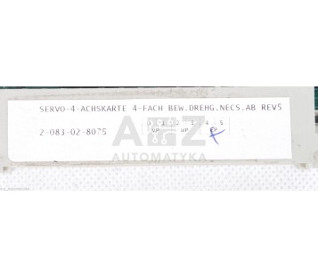 HOMATIC 2-083-02-8075  2083028075 SERVO 4 AXIS CARD ! NEW !