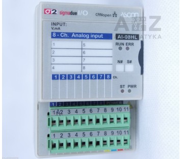 ASCON TECHNOLOGIC 8-Ch ANALOG INPUT AI-08HL IO-CB/AI-08HL-00