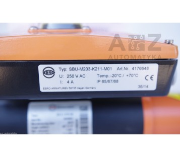 EBRO ARMATUREN SBU-M203-K211-M01 4176648 + EB 5.1 SYS 50 EB5.1SYS50 4535851 !NEW