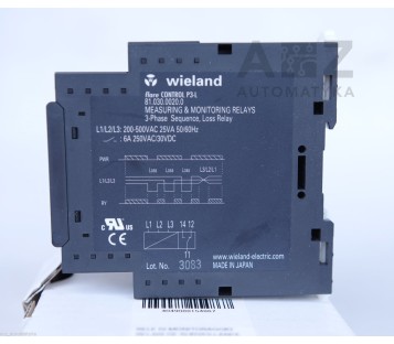 WIELAND 81.030.0020.0 FLARE CONTROL P3-L ! NEW !