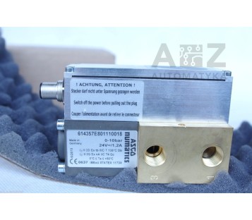 ASCO NUMATICS 614357E801110018 0-10BAR ! NEW !