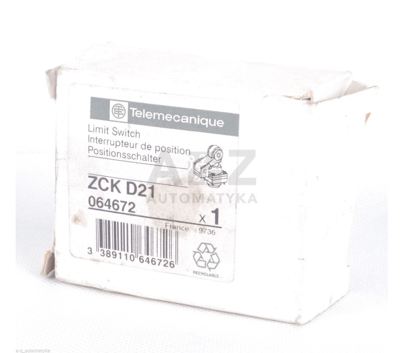 TELEMECANIQUE ZCK D21 ZCKD21 064672 ! NEW !