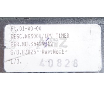 BRITISH FEDERAL WS3000 WS3000/1PV