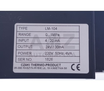 CZAKI THERMO-PRODUCT THERMO PRODUCT LM-104 LM104  ! NEW !
