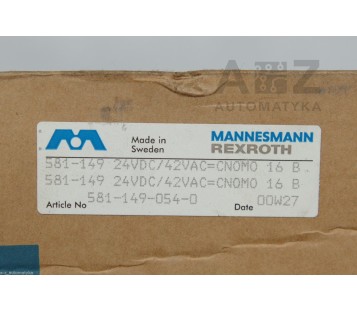 REXROTH MANNESMANN Solenoid Valve 581-149-054-0 5811490540 ! NEW !