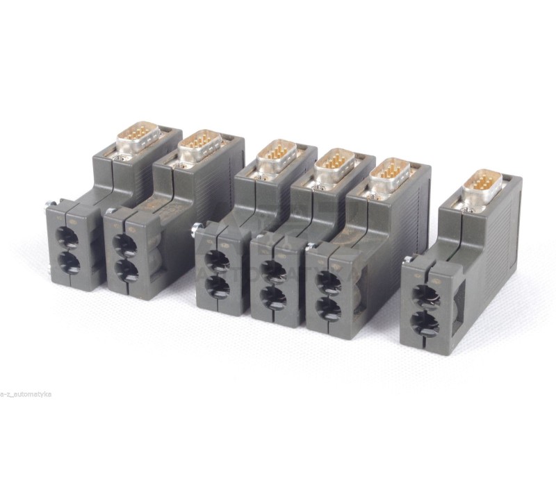 SIEMENS PROFIBUSCONNECTOR 6ES7 972-0BA10-0XA0 6ES79720BA100XA0 ! 6PCS !