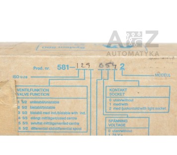 REXROTH MANNESMANN Solenoid Valve 581-129-054-2 5811290542 ! NEW !