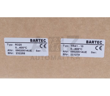 BARTEC R320 + TR41-10 TR4110 09020514UE  ! NEW !