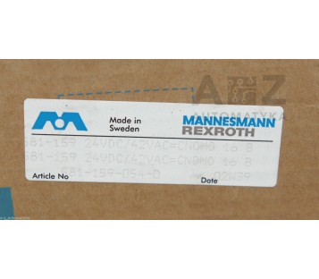 REXROTH MANNESMANN Solenoid Valve 581-159-054-0 5811590540 ! NEW !