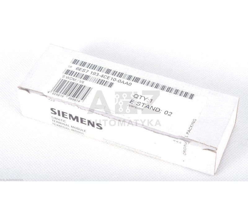SIEMENS 6ES7 193-4CE10-0AA0  6ES71934CE100AA0    ! NEW !