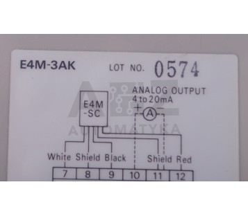 OMRON E4M-3AK E4M3AK 0574  ! NEW !