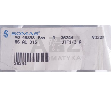 SOMAS VO 49898 POS MS A1 D15 UTF1/3 A  ! NEW !