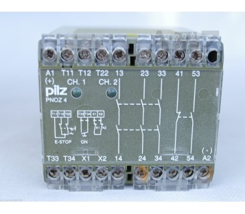 PILZ PNOZ 4 24VDC 3S1S1O 474995