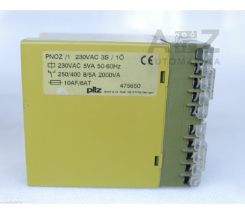 PILZ PNOZ 1  PNOZ/1  230VAC 3S/1O 475650