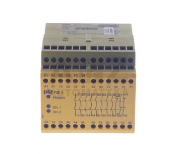 PILZ PZE 9 PZE9 PZE-9 PZE 9 24VDC 8n/o 1n/c 774150